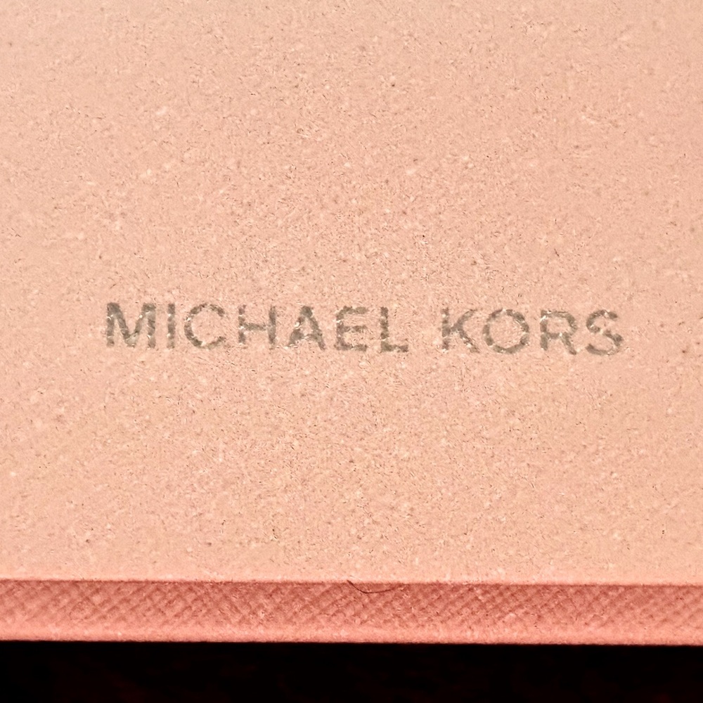 WHITE Michael Kors Glasses/Sunglasses case
